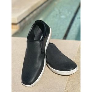 Calvin Klein Black Men's Loafers - Size 11